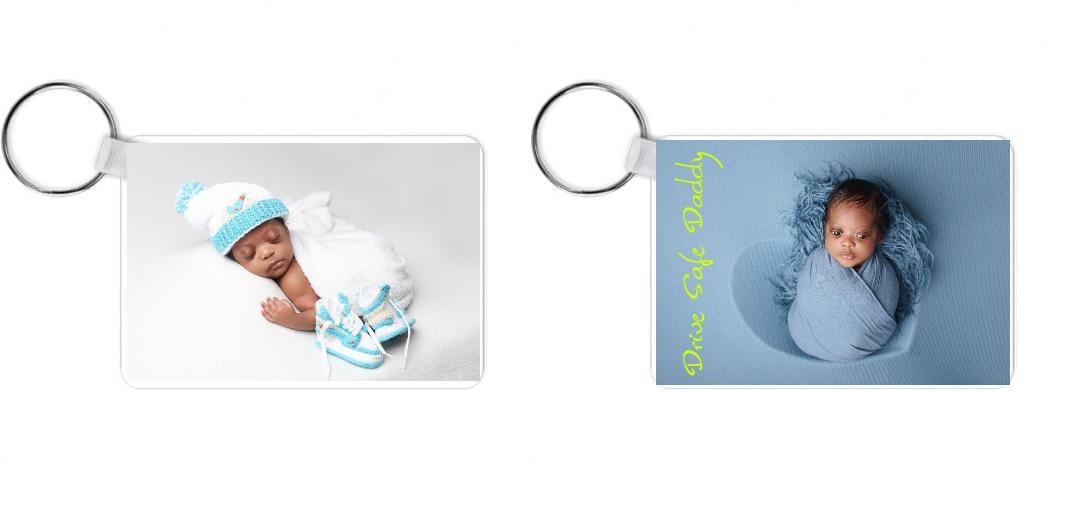 Rectangle shaped keychain | Add your own design