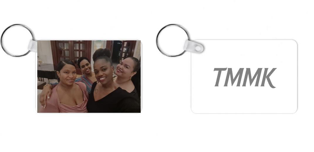 Rectangle shaped keychain | Add your own design