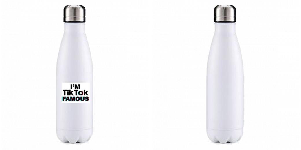 17oz Water Bottle | Add your own design