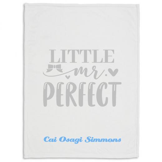 Large Fleece Baby Blanket | Add your own design