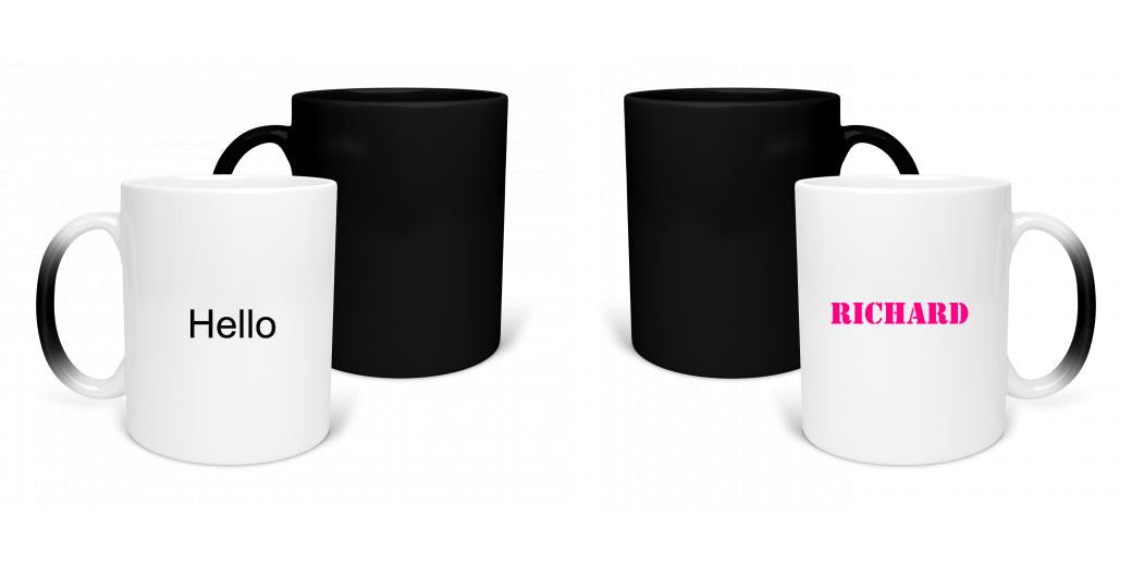 Color Changing Magic Mug | Add your own design