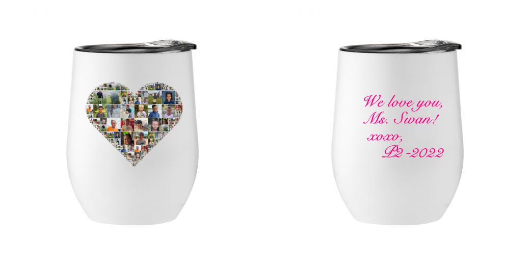 12oz Wine Tumblers | Add your own design