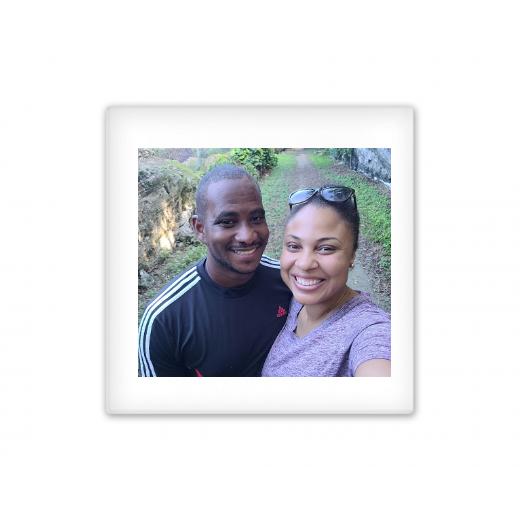 Square glass coaster | Add your own design