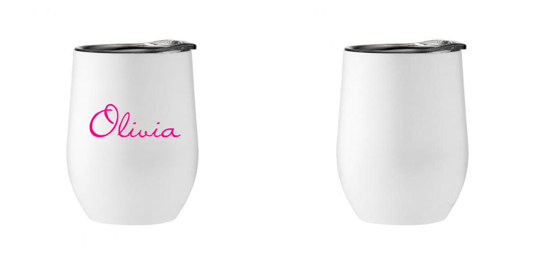 12oz Wine Tumblers | Add your own design
