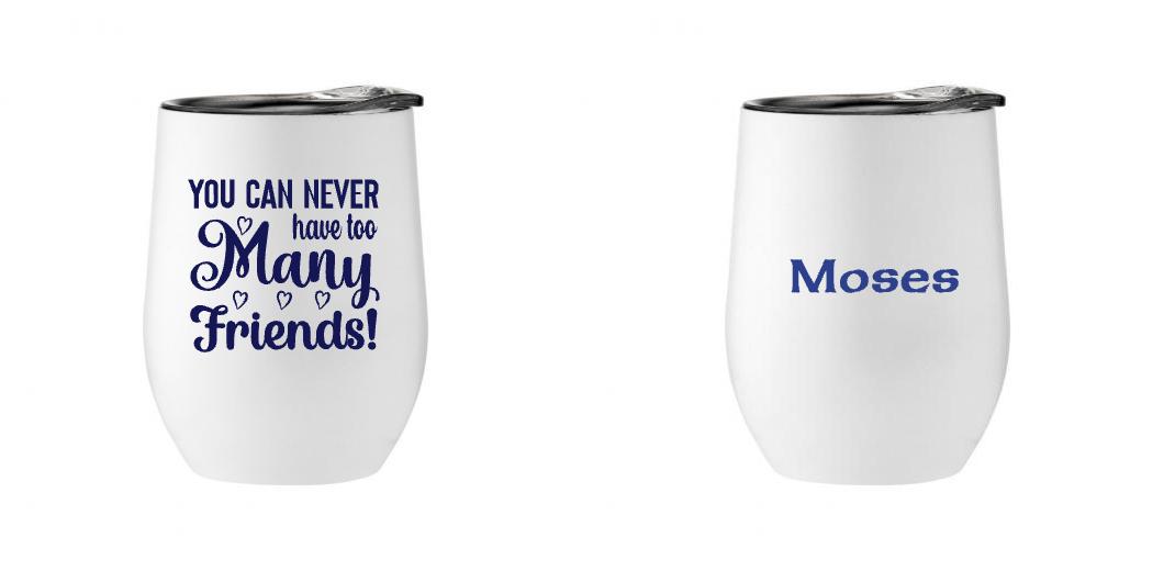 12oz Wine Tumblers | Add your own design