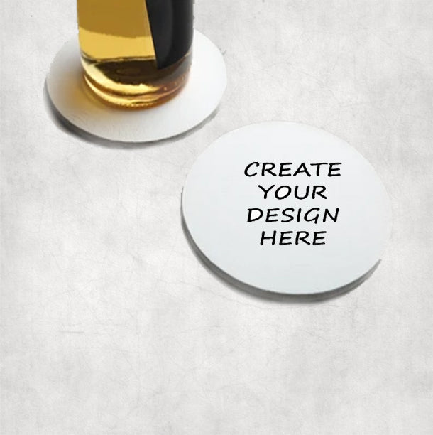 Round Coaster | Add your own design