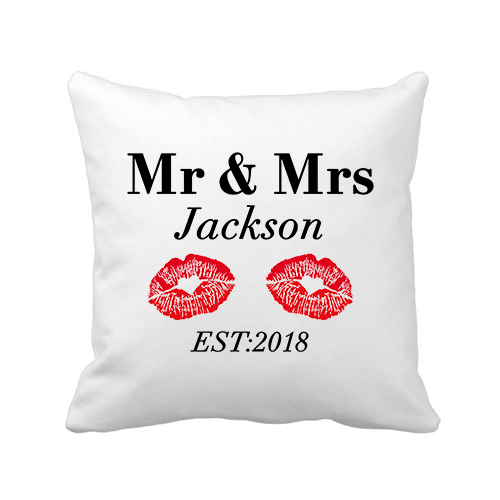 Cushions for Anniversary | Predesigned | Add Name & Date