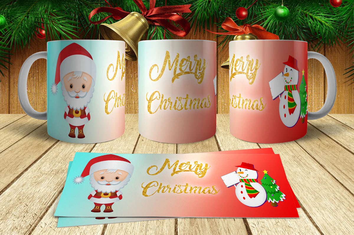 Merry Christmas, Coffee Mug | Predesigned