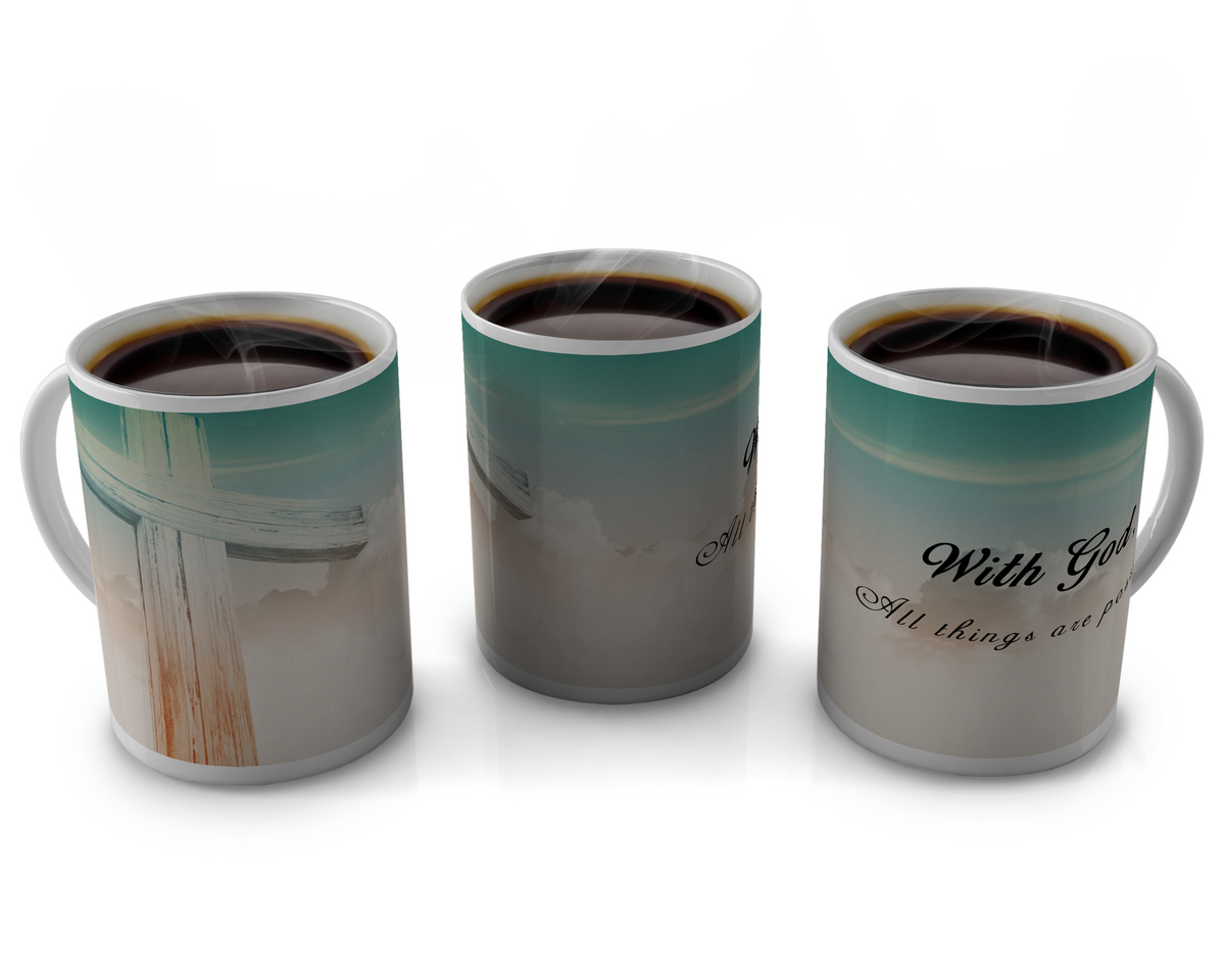 Cross, Coffee Mug | Predesigned | Add your Name