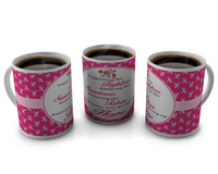 Load image into Gallery viewer, Breast Cancer Awareness, Coffee Mug | Predesigned | Add your Name
