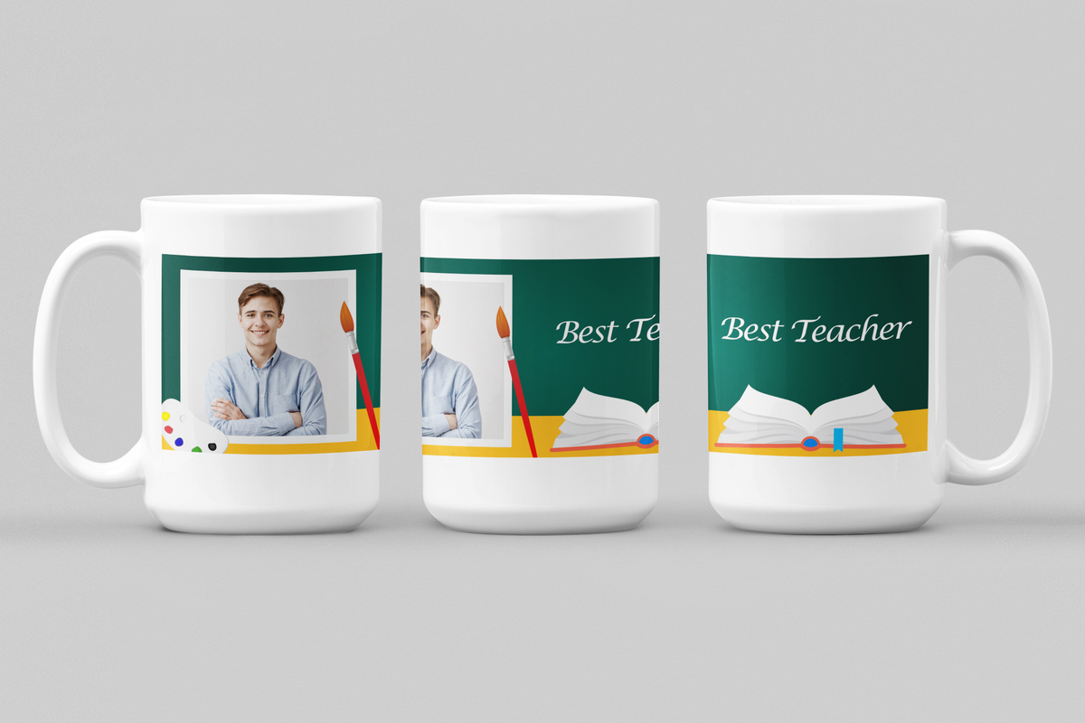 Teacher, Coffee Mug | Predesigned | Add Image | Add Text