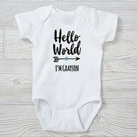 Load image into Gallery viewer, Baby Onesie | Add your own design
